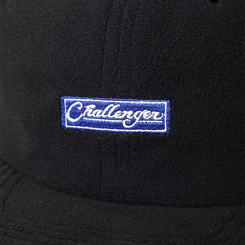 画像: CHALLENGER/BAR LOGO FLEECE CAP（BLACK）［バーロゴフリースキャップ-24秋冬］