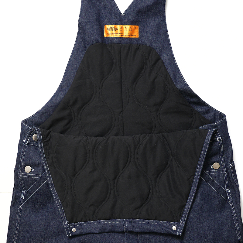 画像: CHALLENGER/SUPERIOR WARM OVERALL（INDIGO）［ウォームオーバーオール-24秋冬］