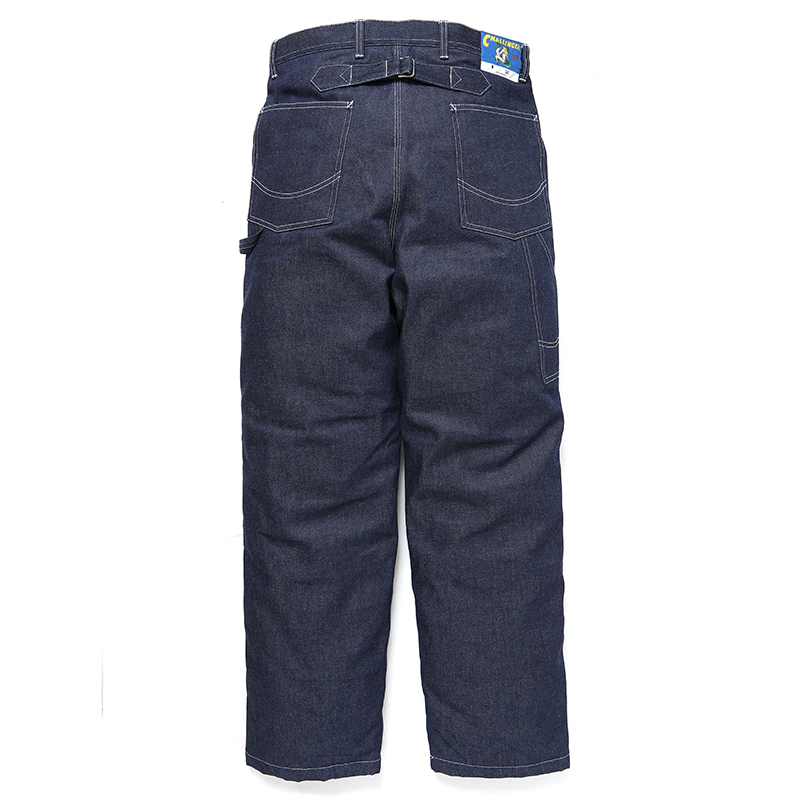 画像: CHALLENGER/SUPERIOR PAINTER WARM PANTS（INDIGO）［ペインターウォームパンツ-24秋冬］