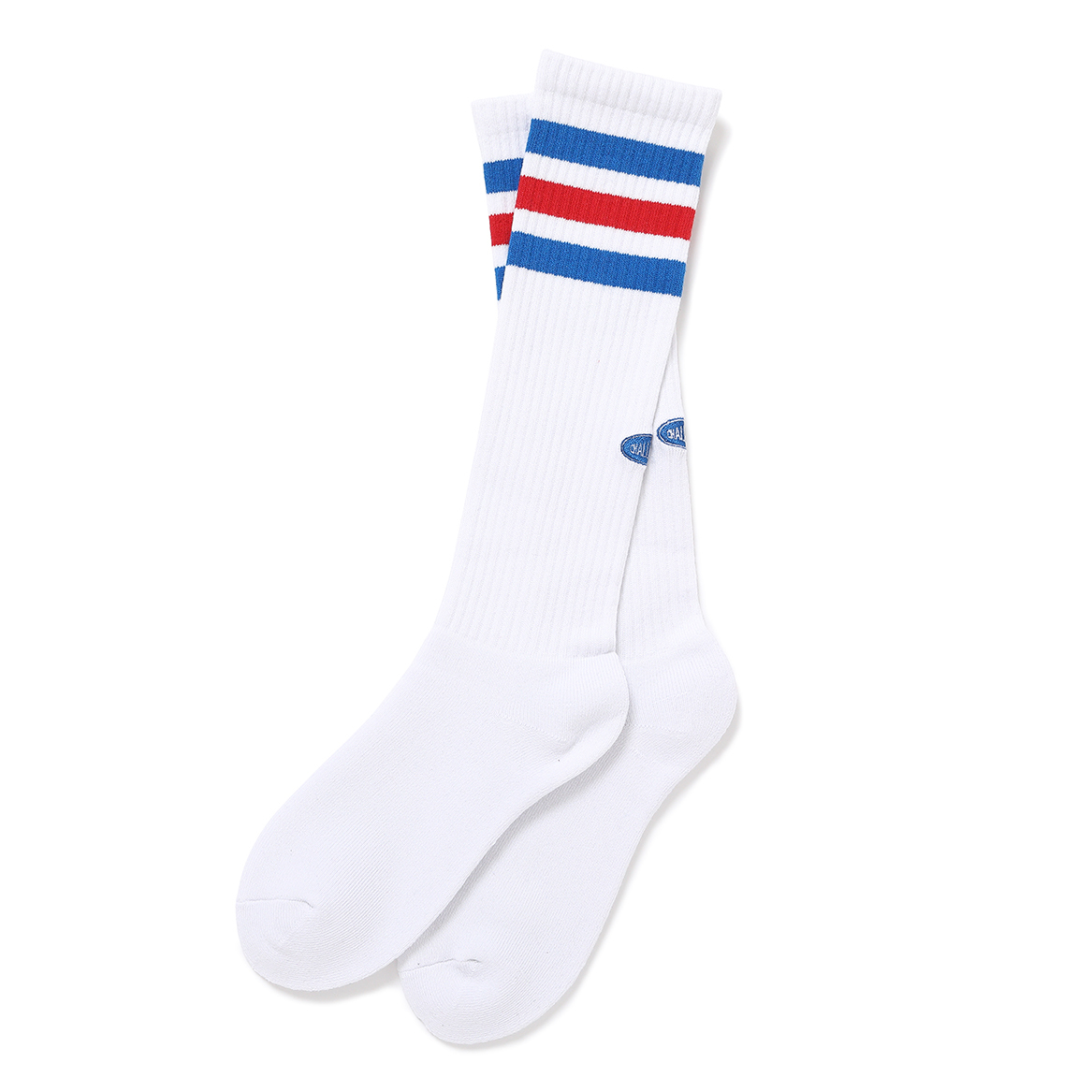 画像: CHALLENGER/LINE SOCKS（WHITE）［ラインソックス-24秋冬］