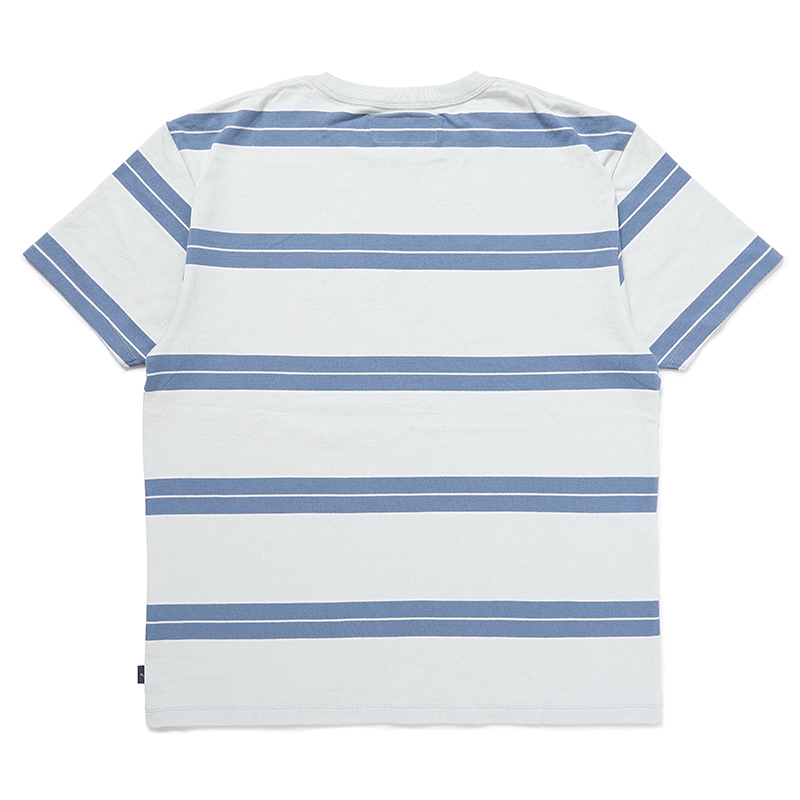 画像: CHALLENGER/CLASSIC BORDER TEE（IVORY/BLUE GRAY）［クラシックボーダーT-24秋冬］