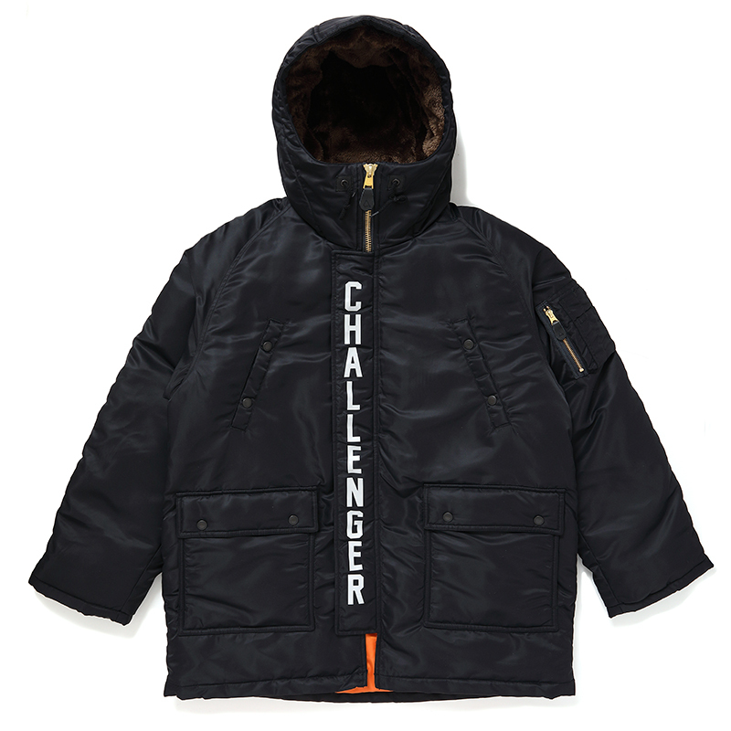 画像: CHALLENGER/CLASSIC FLIGHT JACKET（BLACK）［クラシックフライトJKT-24秋冬］