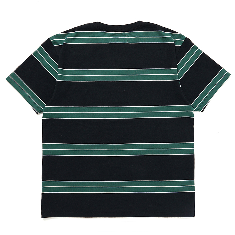 画像: CHALLENGER/CLASSIC BORDER TEE（BLACK/GREEN）［クラシックボーダーT-24秋冬］