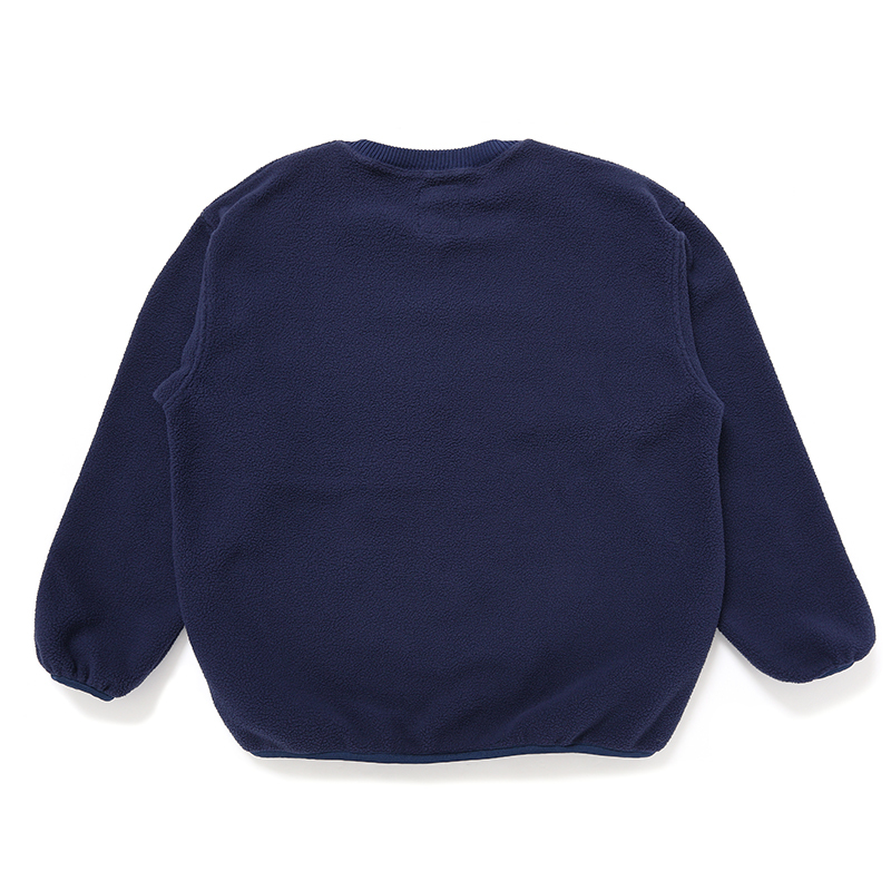 画像: CHALLENGER/SAILOR C/N FLEECE（NAVY）［セーラークルーネックフリース-24秋冬］