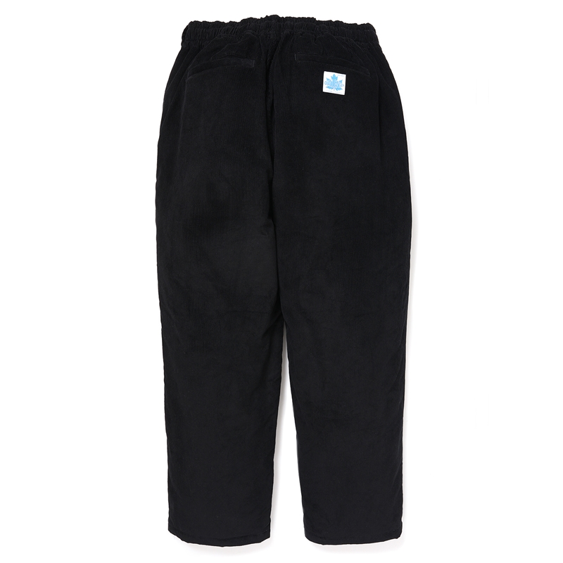 画像: CHALLENGER/SUPERIOR CORDUROY WARM PANTS（BLACK）［コーデュロイウォームパンツ-24秋冬］