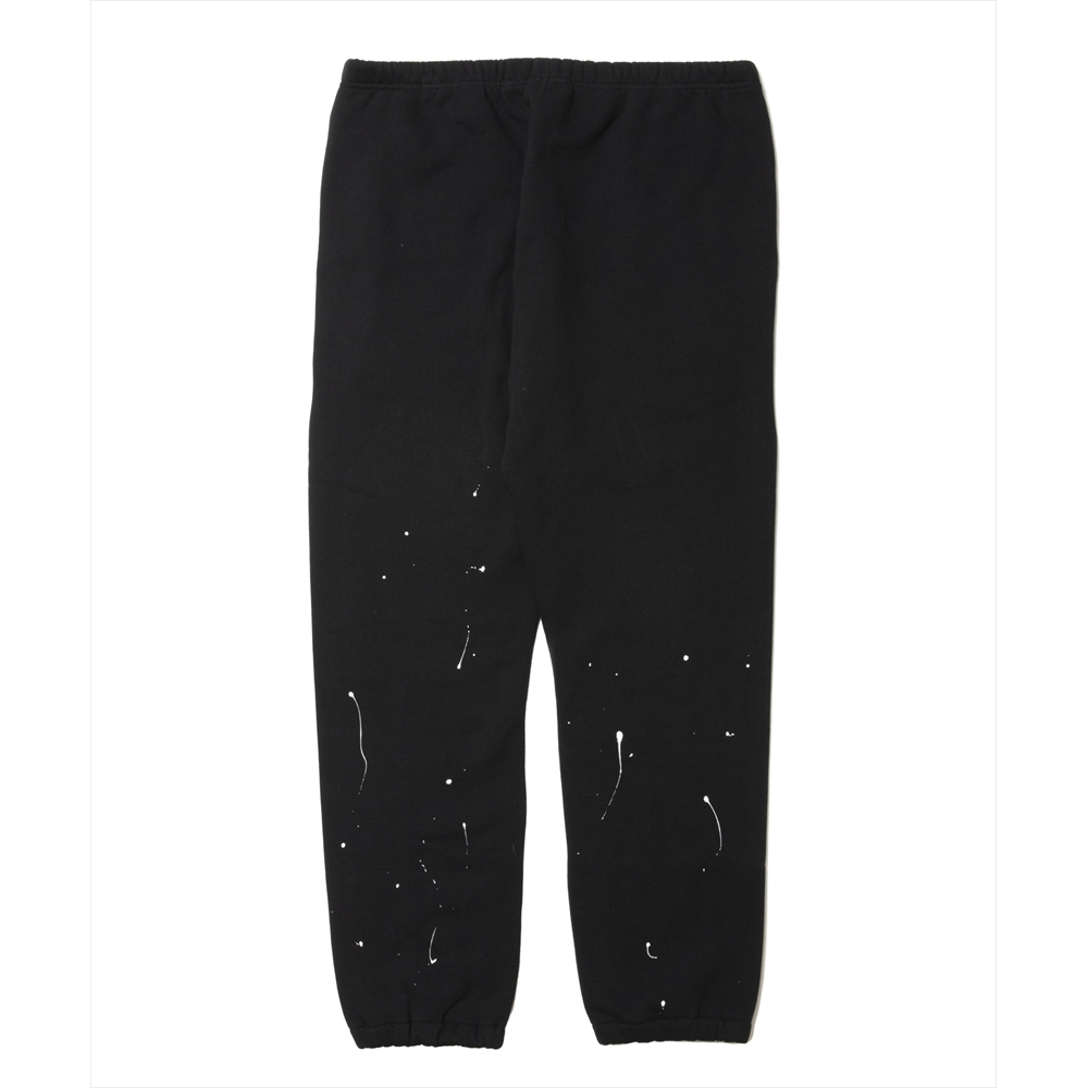 画像: ROTTWEILER/RW PAINTED SWEAT PANTS（BLACK）［ペイント加工スウェットパンツ-24秋冬］