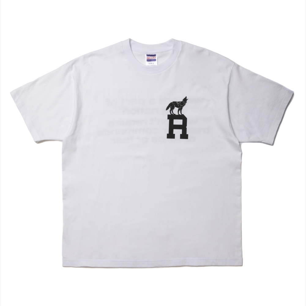 画像: ROTTWEILER/DOG LOGO TEE（WHITE）［プリントT-24秋冬］