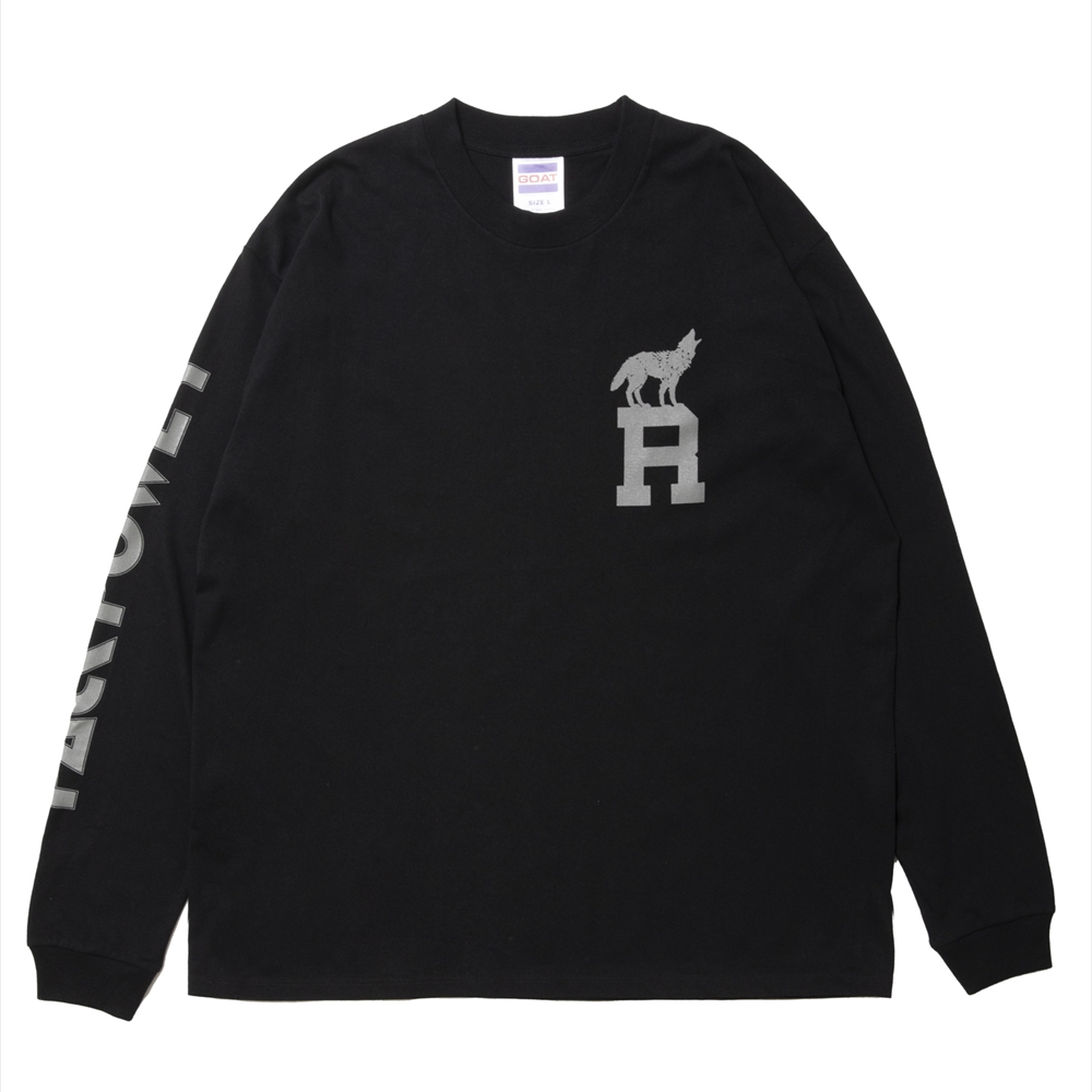 画像: ROTTWEILER/DOG LOGO LS TEE（BLACK）［プリント長袖T-24秋冬］