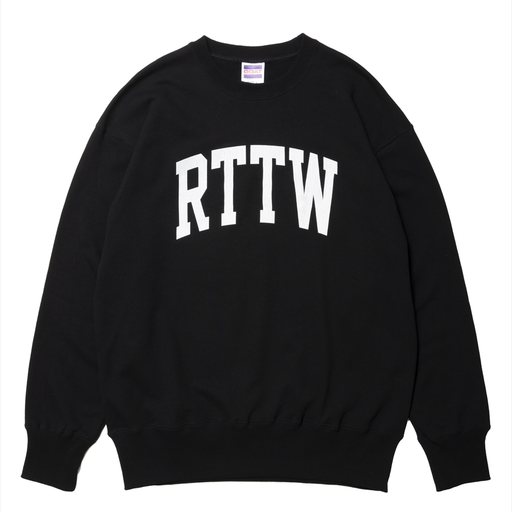 画像: ROTTWEILER/RTTW SWEATER（BLACK）［クルースウェット-24秋冬］