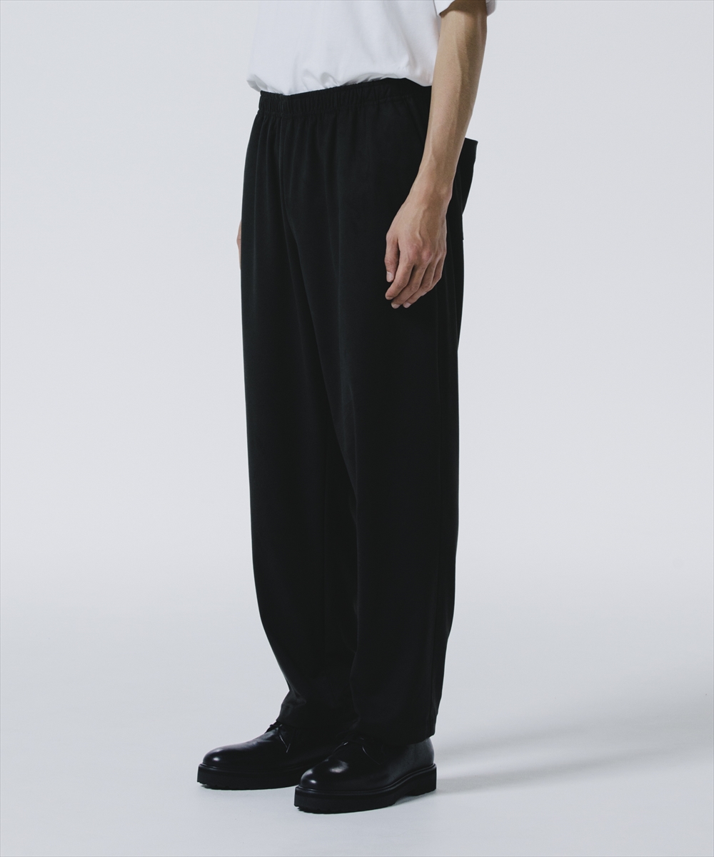 画像: ROTTWEILER/R9 F.SUEDE EASY PANTS（BLACK）［フェイクスウェードイージーパンツ-24秋冬］