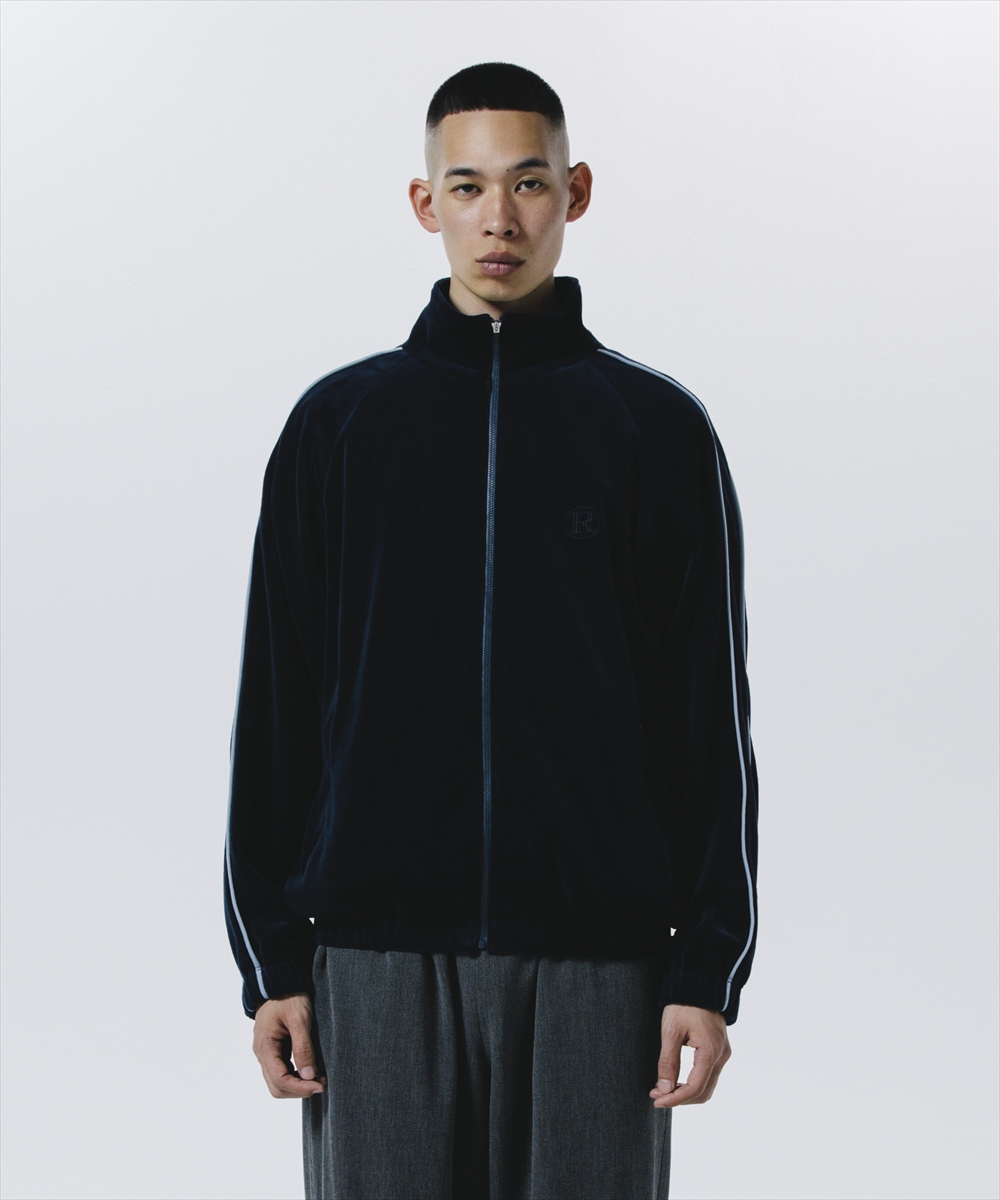 画像: ROTTWEILER/R9 VELOUR JACKET（NAVY）［ベロアJKT-24秋冬］