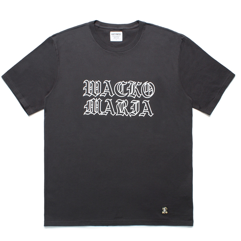 画像: WACKO MARIA/STANDARD T-SHIRT（BLACK）［プリントT-24春夏］