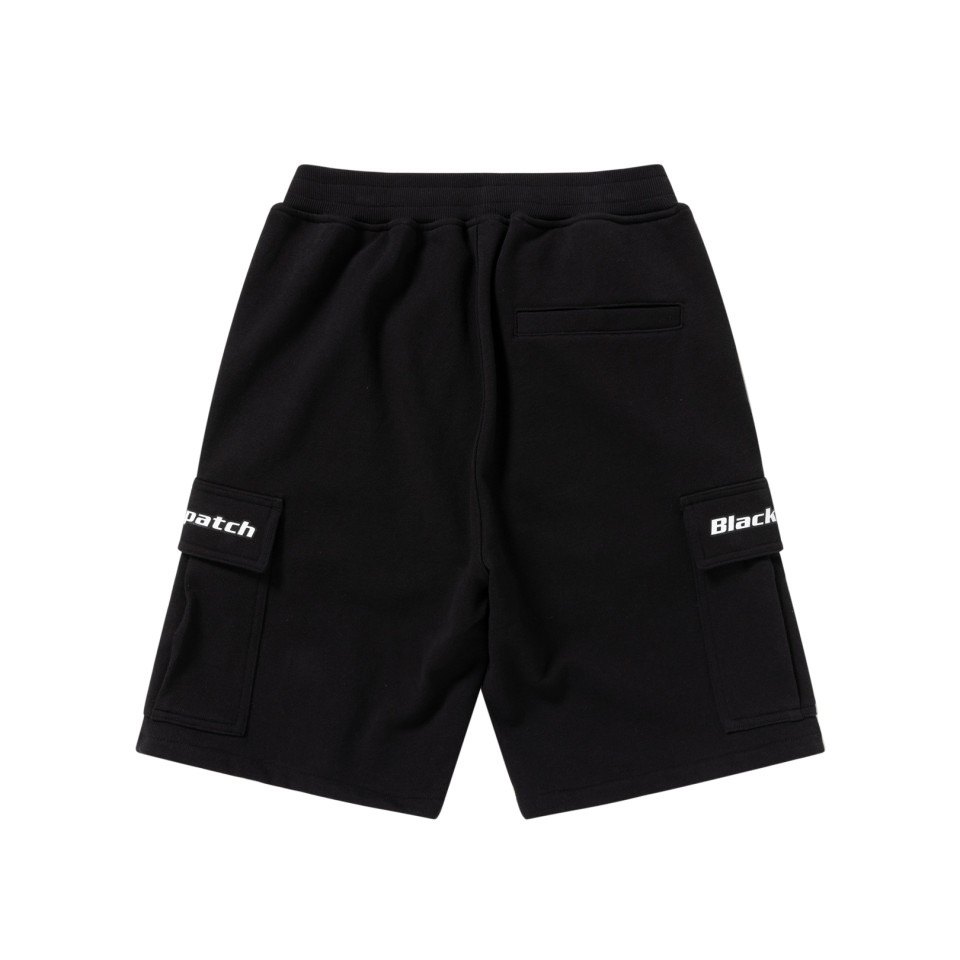 画像: BlackEyePatch/TACTICAL LOGO CARGO SWEAT SHORTS（BLACK）