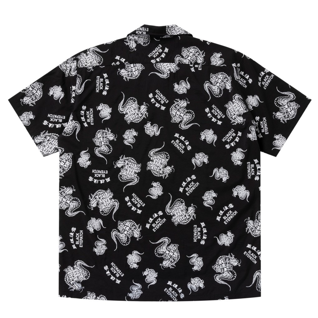 画像: BlackEyePatch/HWC DRAGON PATTERNED S/S SHIRT（BLACK）