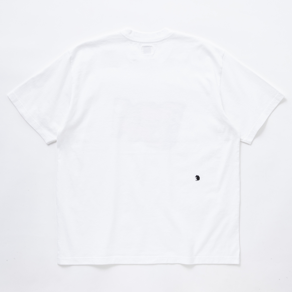 画像: RATS/BLOKEN TEE（WHITE）［プリントT-24春夏］