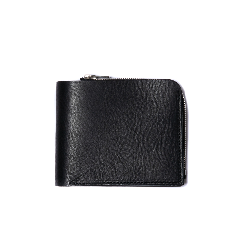 画像: COOTIE PRODUCTIONS/Leather Bifold Purse（Black）［レザーウォレット-24春夏］