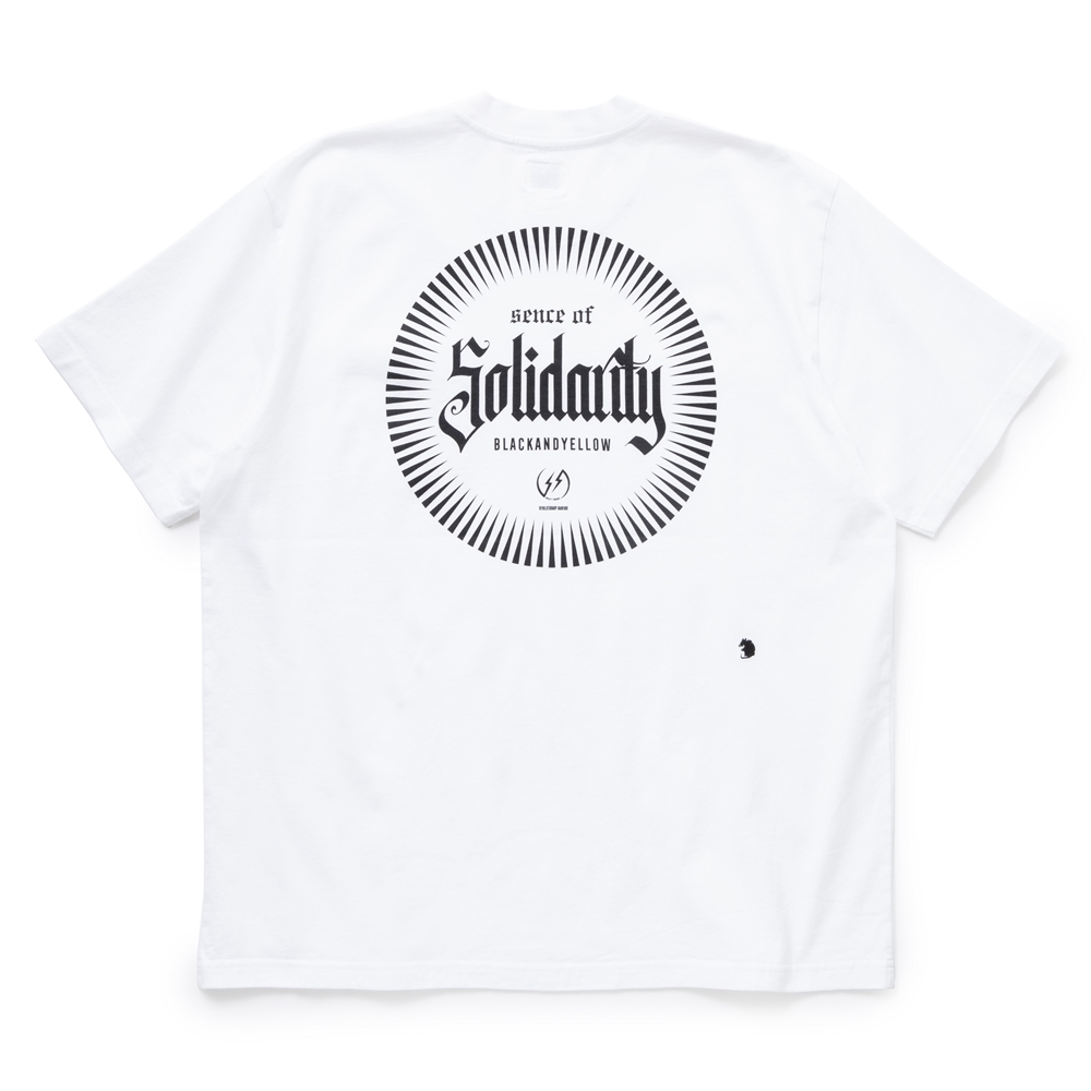 画像: RATS/SOLIDARITY POCKET TEE（WHITE）［プリントポケT-24春夏］