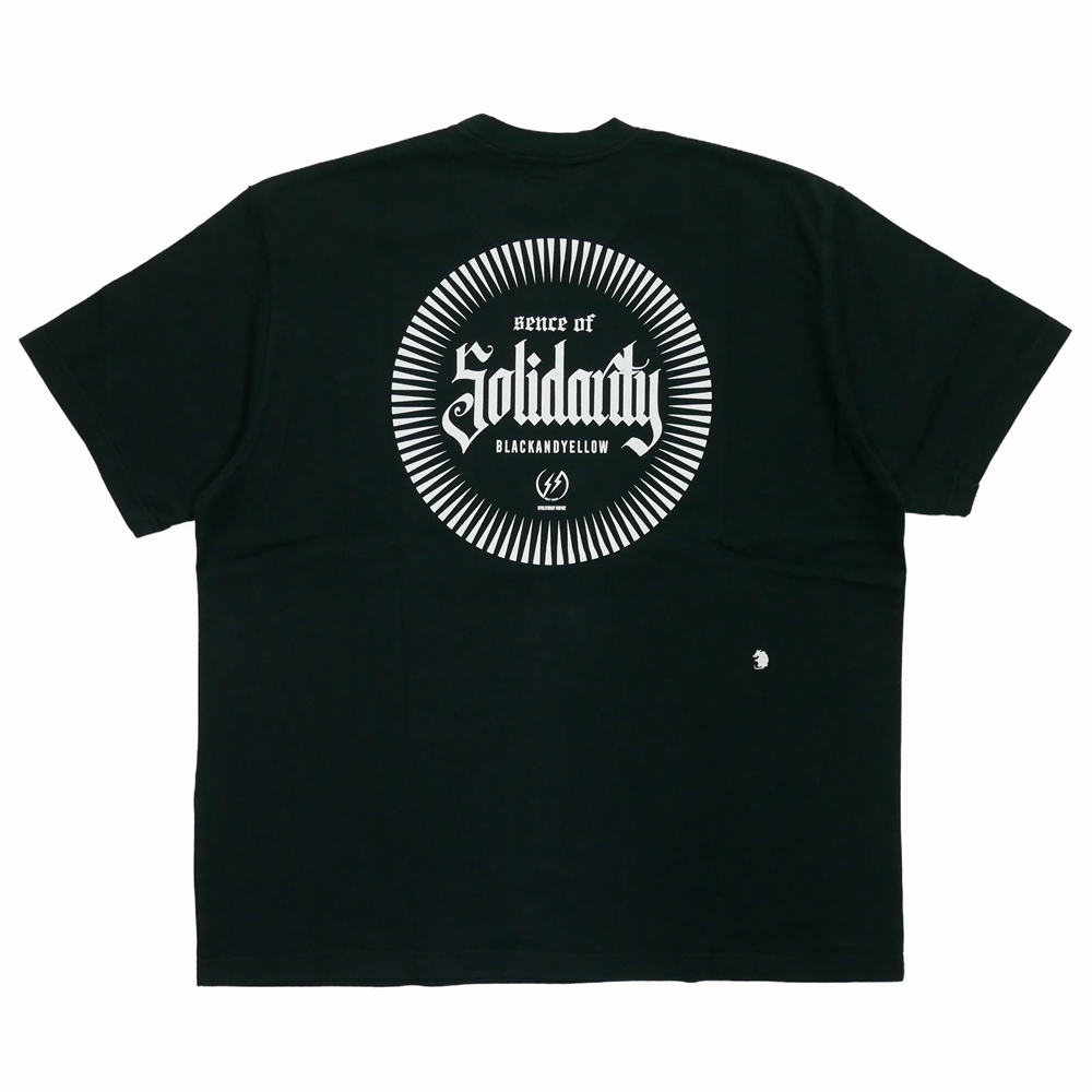 画像: RATS/SOLIDARITY POCKET TEE（BLACK）［プリントポケT-24春夏］