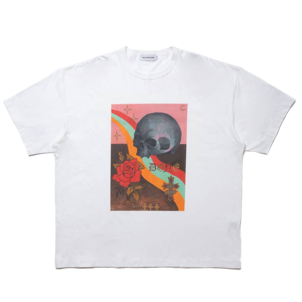 画像: COOTIE PRODUCTIONS/Print S/S Tee（DONE）（White）［プリントT-24春夏］