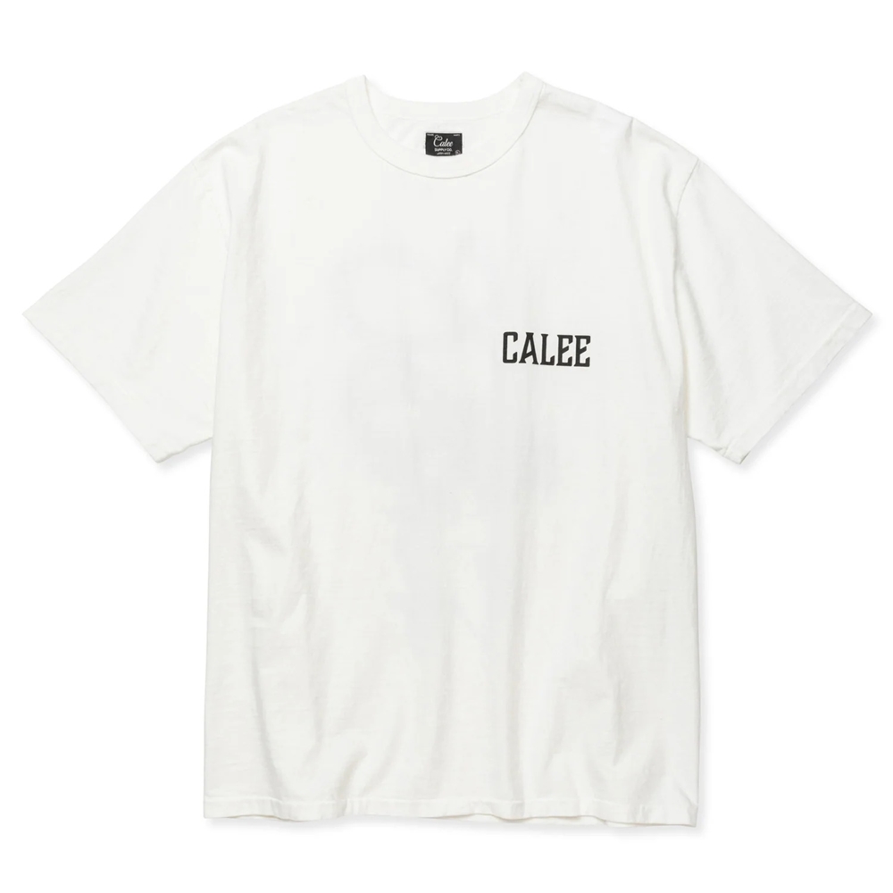 画像: CALEE/×MIHO MURAKAMI BINDER NECK SNAKE VINTAGE TEE（WHITE）［プリントT-24春夏］