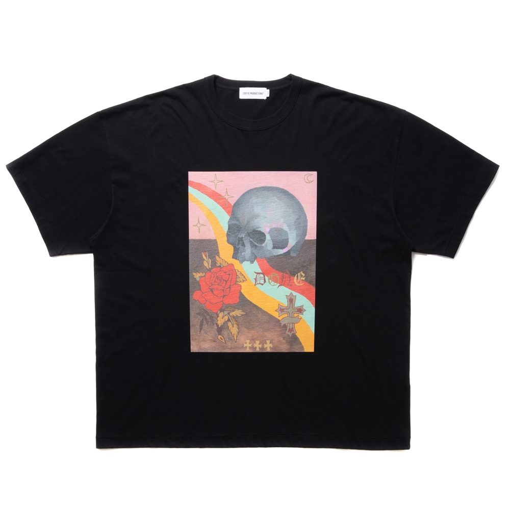 画像: COOTIE PRODUCTIONS/Print S/S Tee（DONE）（Black）［プリントT-24春夏］