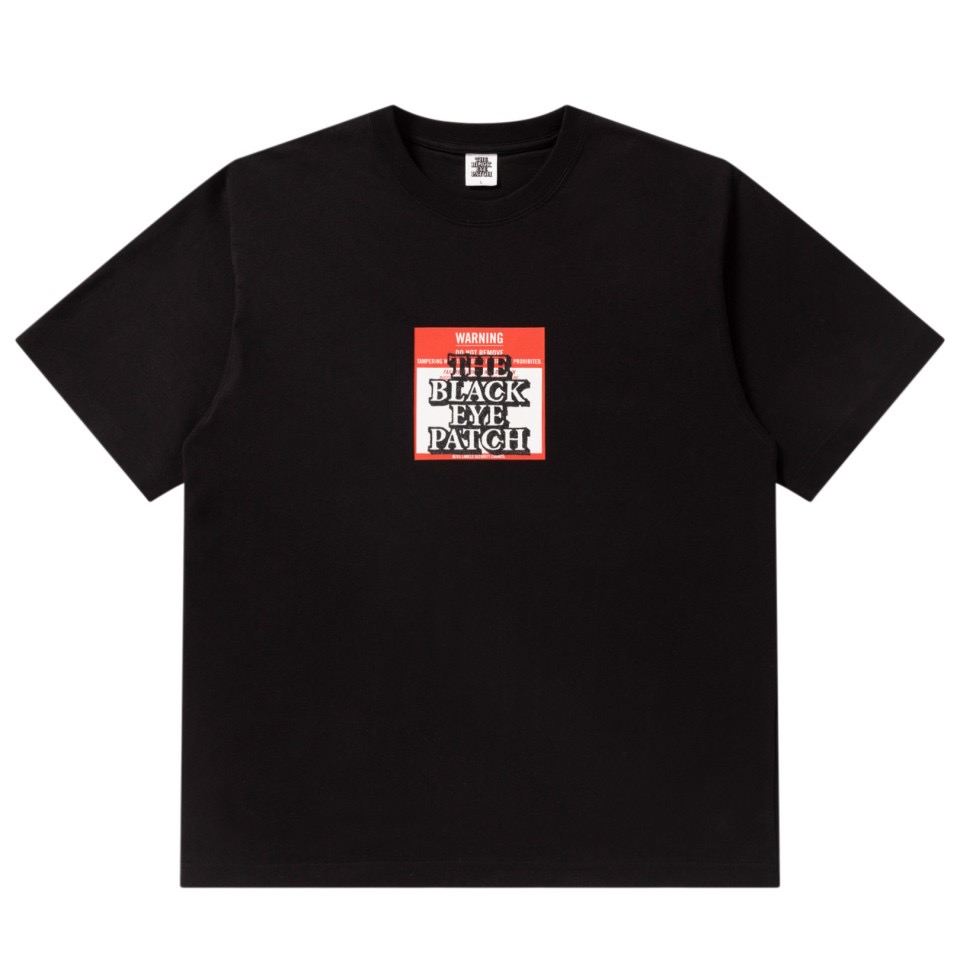 画像: BlackEyePatch/DO NOT REMOVE LABEL TEE（BLACK）