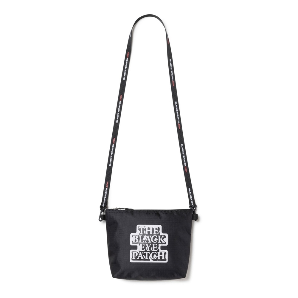 画像: BlackEyePatch/OG LABEL NYLON SHOULDER POUCH（BLACK）