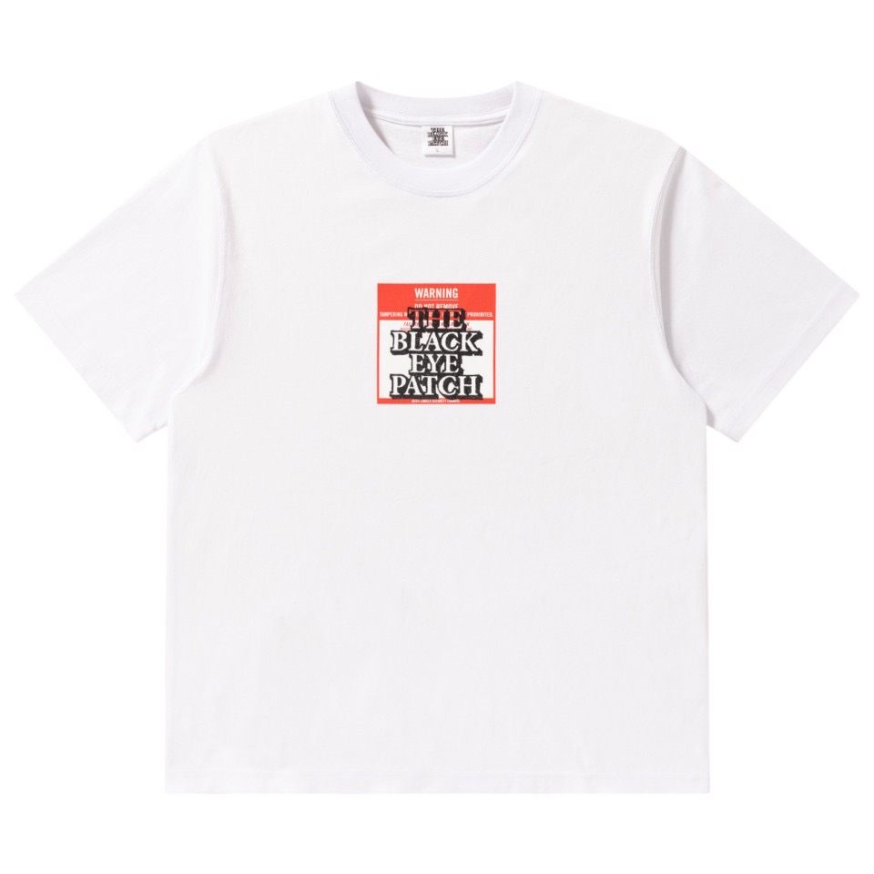 画像: BlackEyePatch/DO NOT REMOVE LABEL TEE（WHITE）