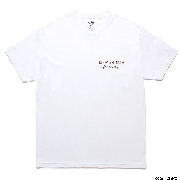 画像: WACKO MARIA/GHOST IN THE SHELL 2 INNOCENCE / 攻殻機動隊 / T-SHIRT（WHITE）［プリントT-24春夏］