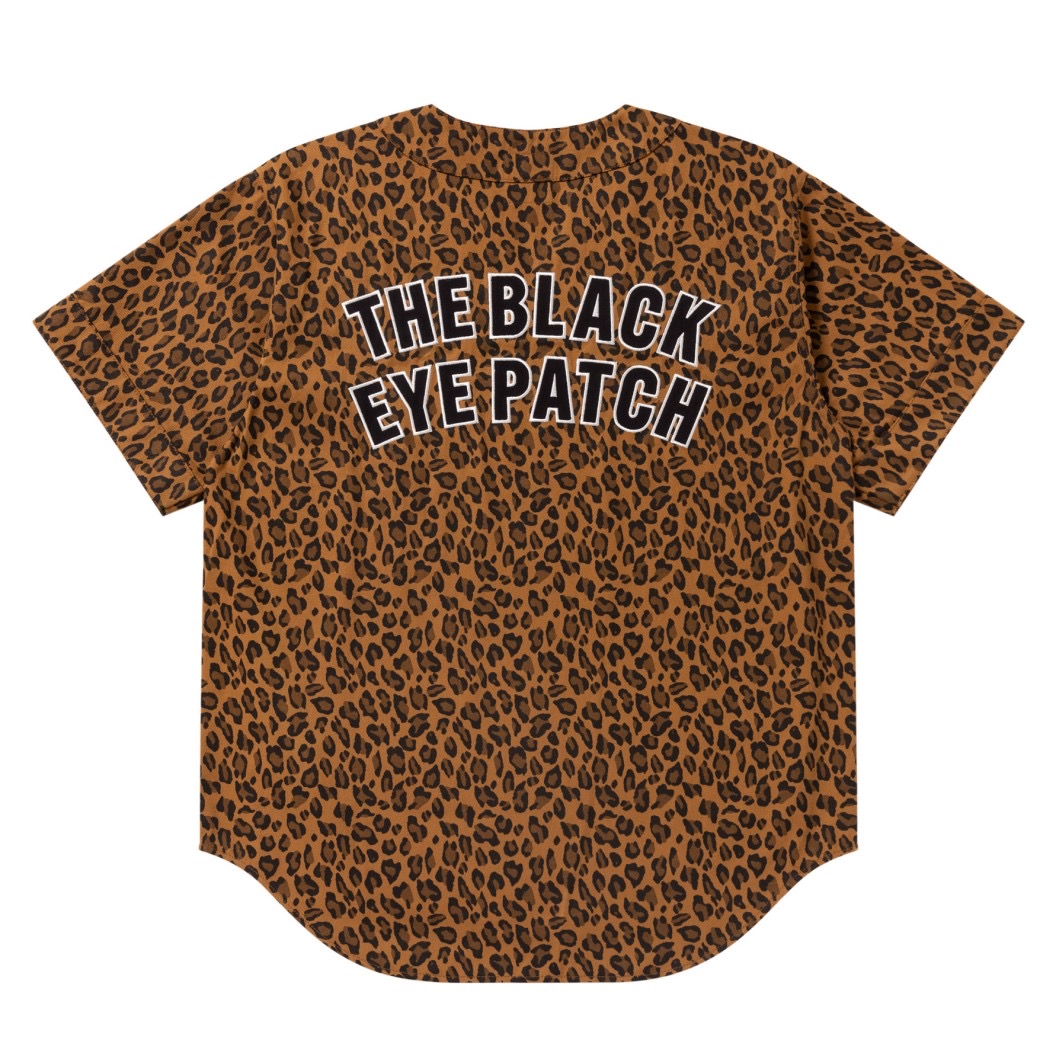 画像: BlackEyePatch/OG LABEL LEOPARD PATTERNED BASEBALL SHIRT（MULTI）