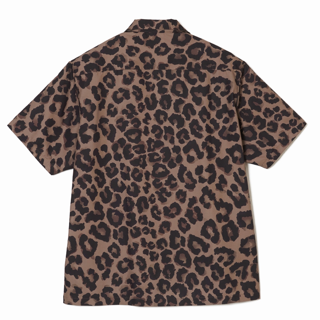 画像: BUENA VISTA/Leopard bowling shirt（BEIGE）［レオパードボーリングシャツ-24春夏］