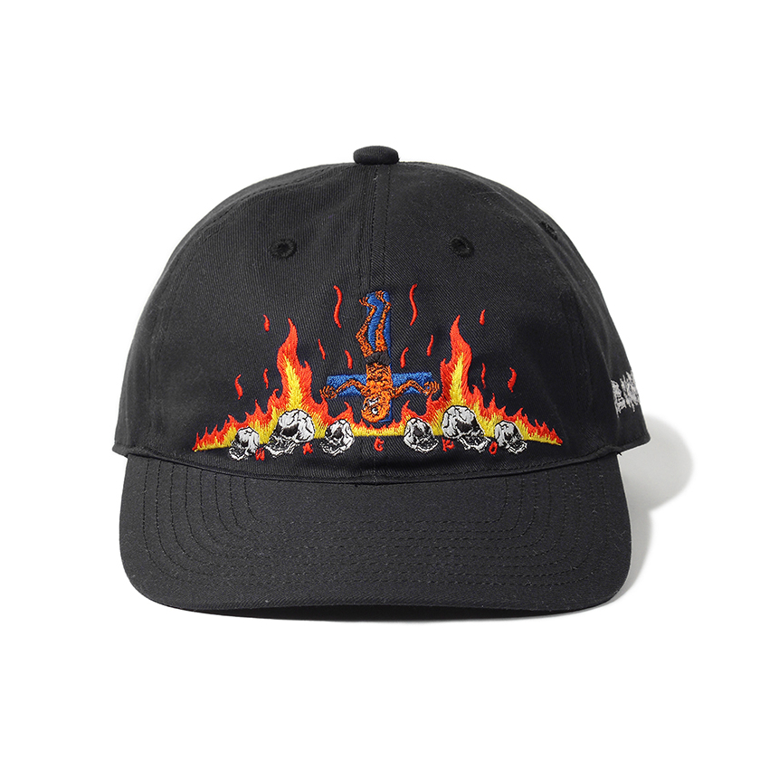 画像: WACKO MARIA/NECKFACE / 6 PANEL CAP（BLACK）［6パネルキャップ-24春夏］