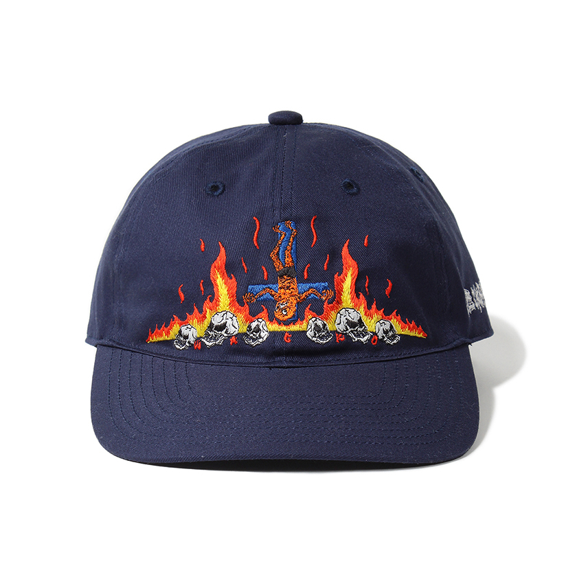 画像: WACKO MARIA/NECKFACE / 6 PANEL CAP（NAVY）［6パネルキャップ-24春夏］