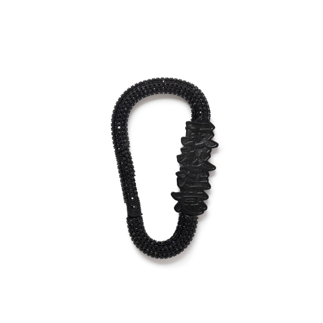 画像: BlackEyePatch/HANDLE WITH CARE RHINESTONE CARABINER（BLACK）