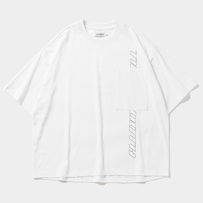 画像: TIGHTBOOTH/STRAIGHT UP T-SHIRT（White）［プリントポケT-24夏］