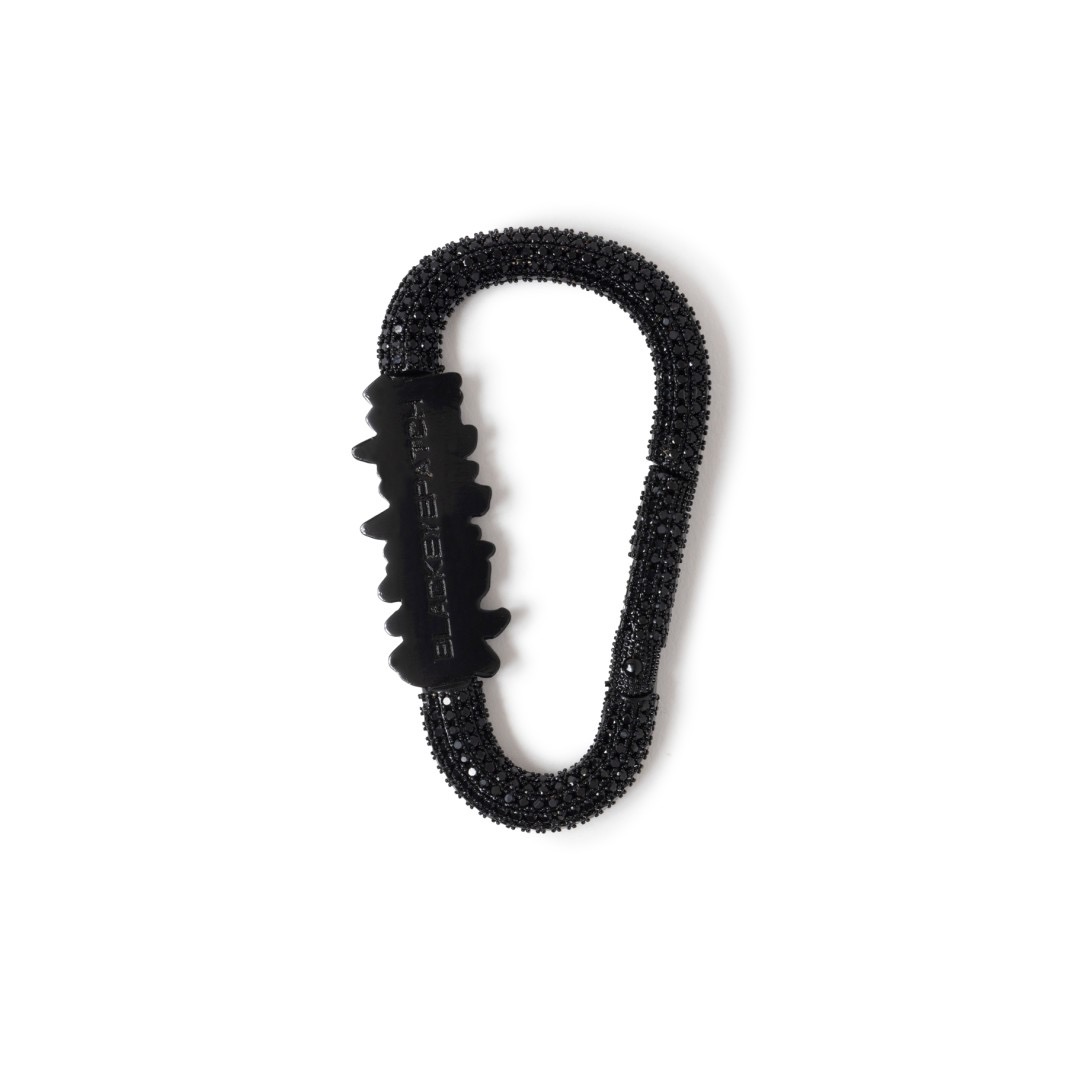 画像: BlackEyePatch/HANDLE WITH CARE RHINESTONE CARABINER（BLACK）