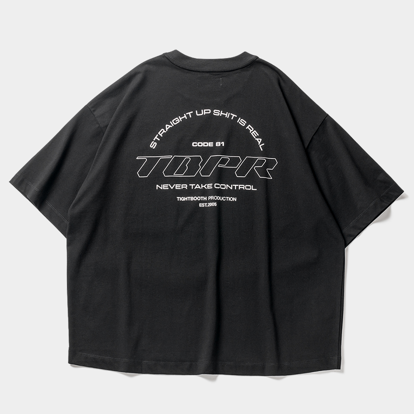 画像: TIGHTBOOTH/STRAIGHT UP T-SHIRT（Black）［プリントポケT-24夏］