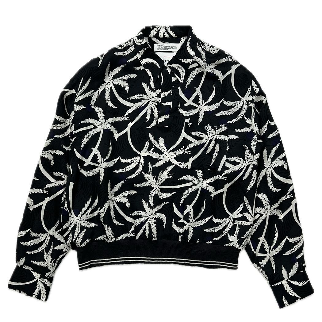 画像: DAIRIKU/Jungle L-S Rib Shirt（Black）［ジャングルリブシャツ-24秋冬］