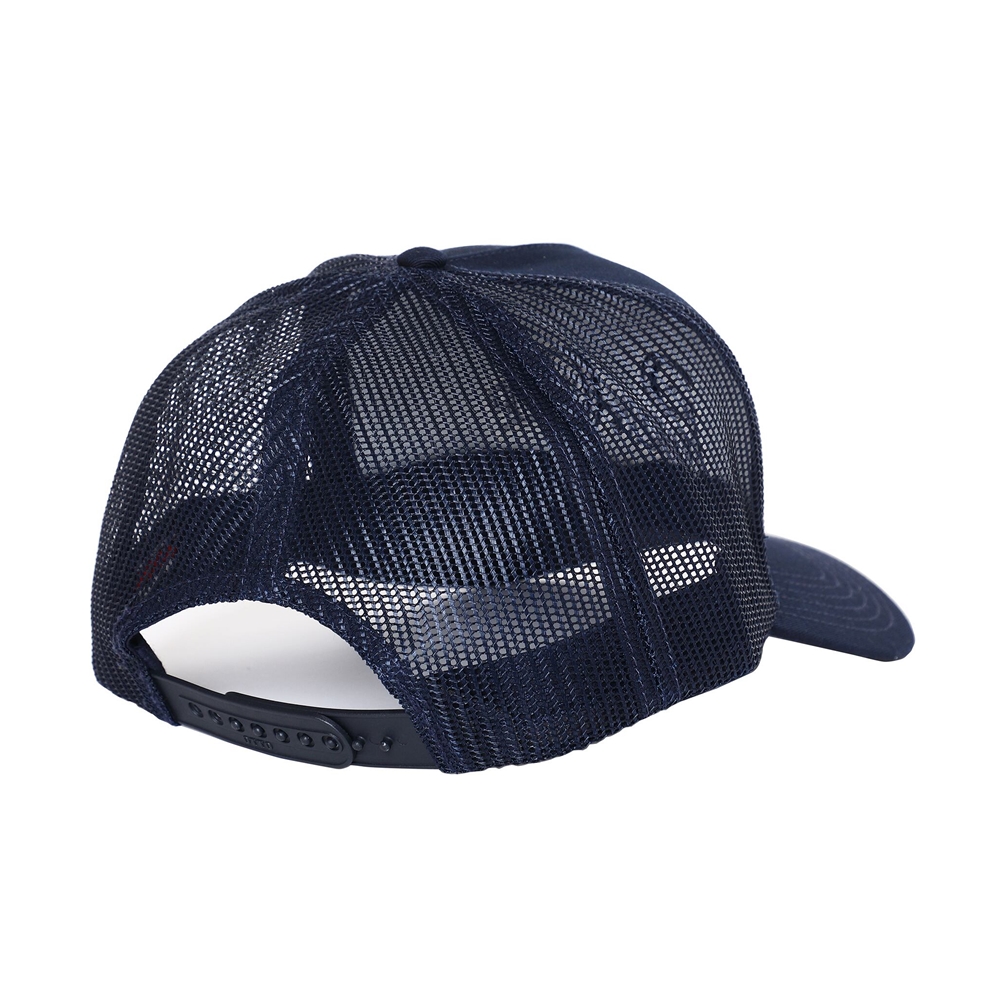 画像: PORKCHOP/SQUARE LOGO CAP（NAVY）［メッシュキャップ-24春夏］