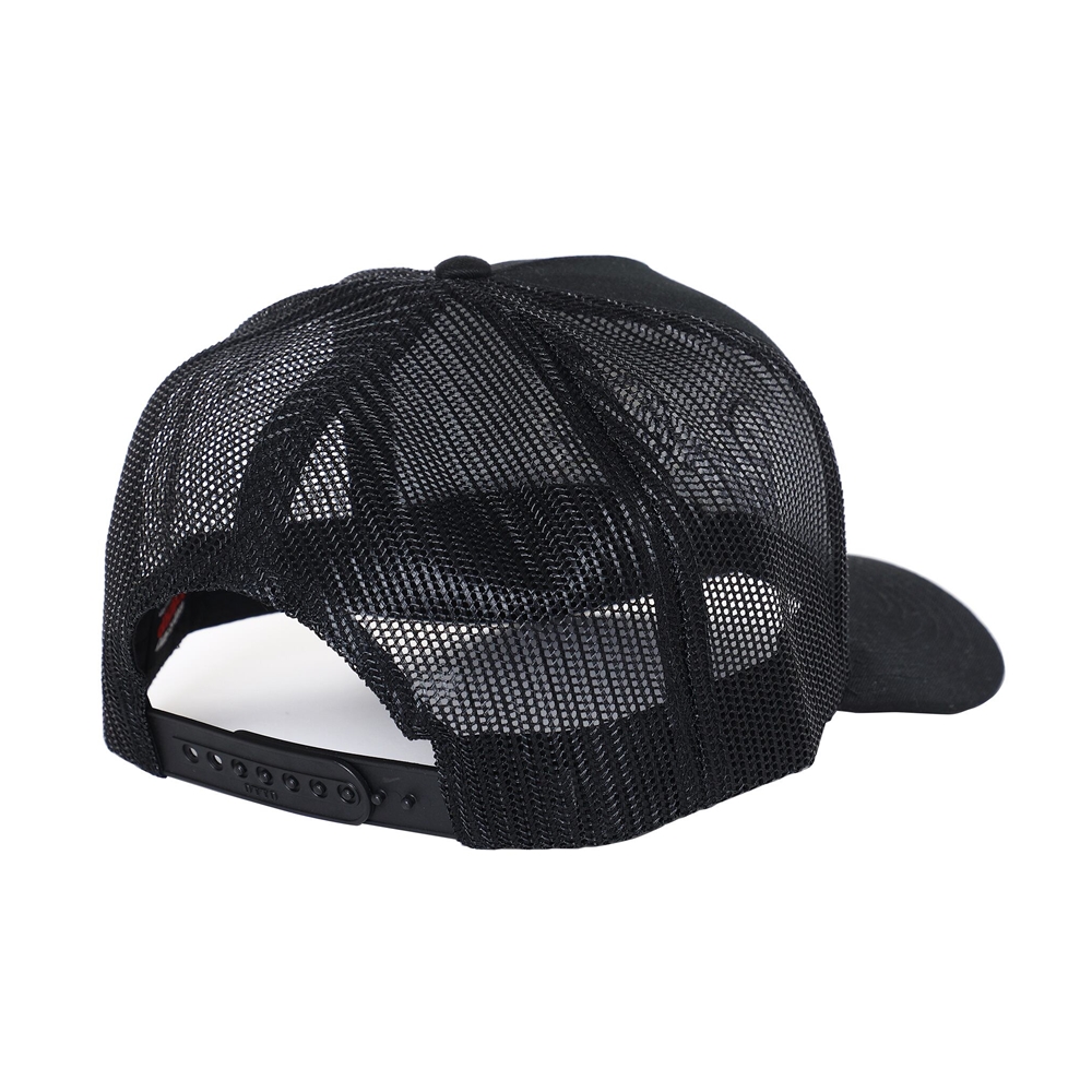 画像: PORKCHOP/SQUARE LOGO CAP（BLACK）［メッシュキャップ-24春夏］