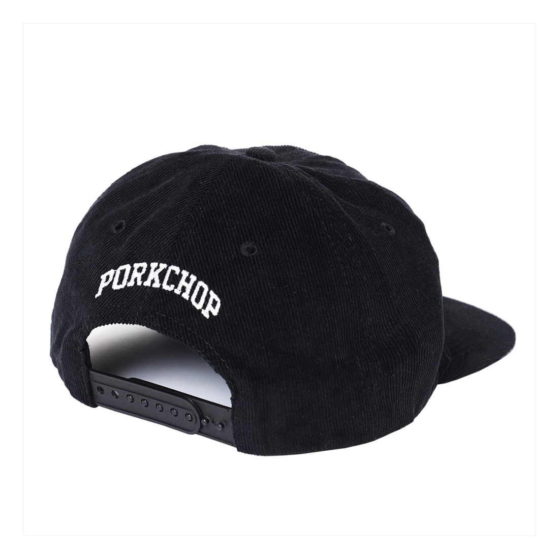 画像: PORKCHOP/OLD PORK CORDUROY CAP（BLACK）［コーデュロイキャップ-22秋冬］