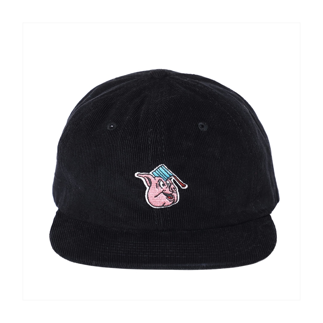 画像: PORKCHOP/OLD PORK CORDUROY CAP（BLACK）［コーデュロイキャップ-22秋冬］