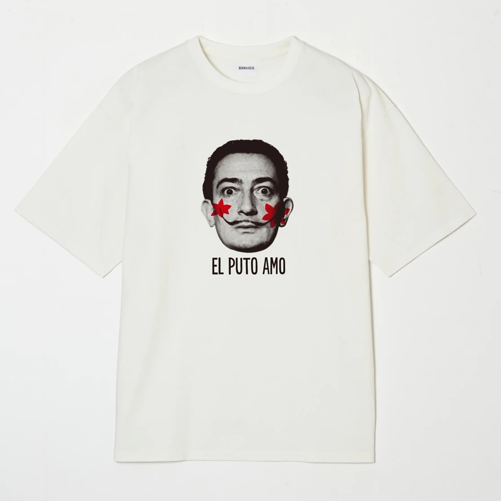 画像: BUENA VISTA/Dali tee（WHITE）［プリントT-24春夏］