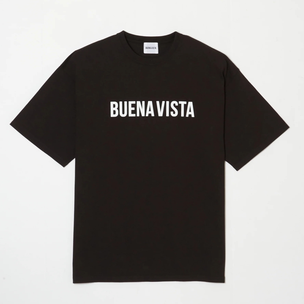 画像: BUENA VISTA/BUENA VISTA LOGO tee（BLACK）［プリントT-24春夏］