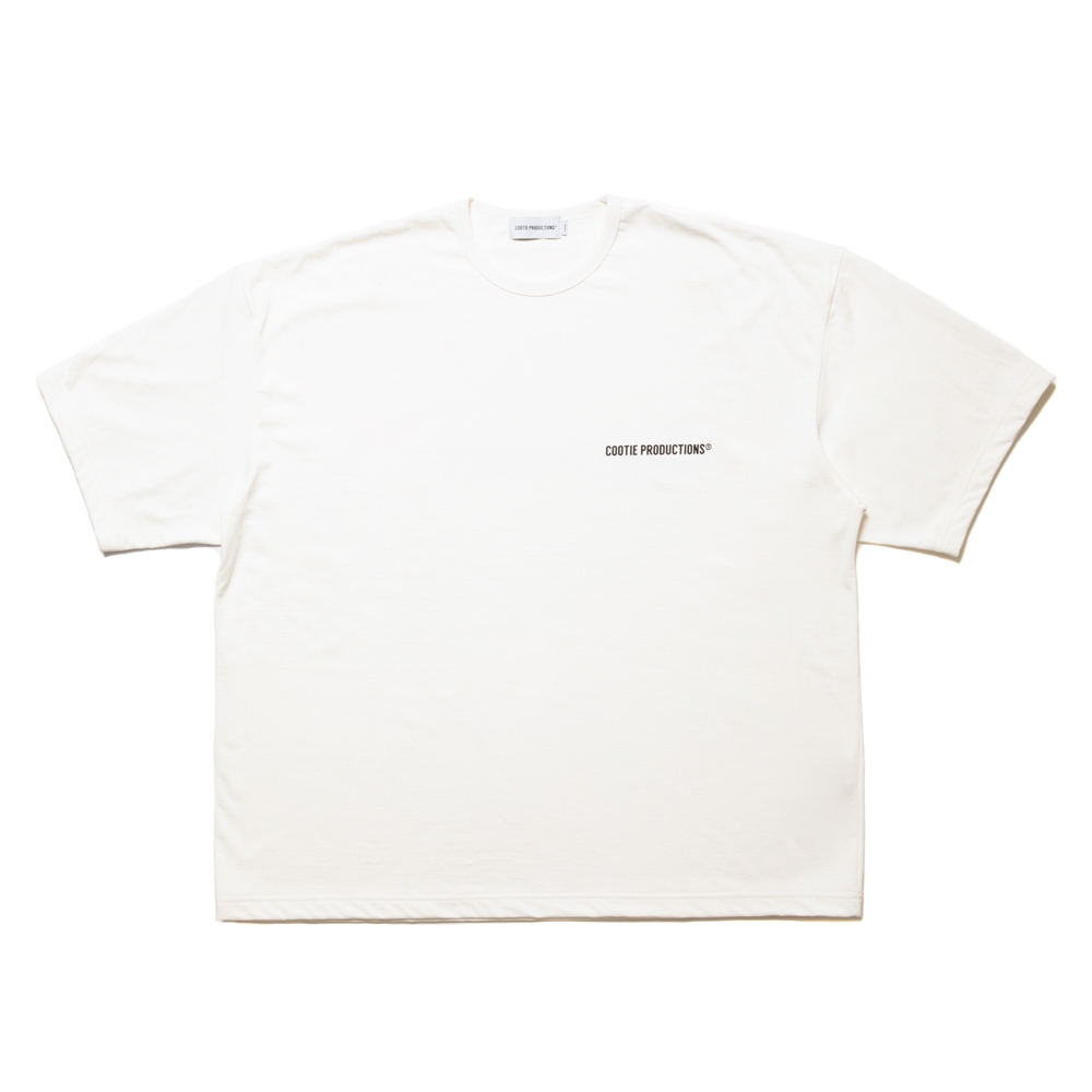 画像: COOTIE PRODUCTIONS/Dry Tech Jersey Oversized S/S Tee（White）［ドライテックオーバーサイズT-24秋冬］