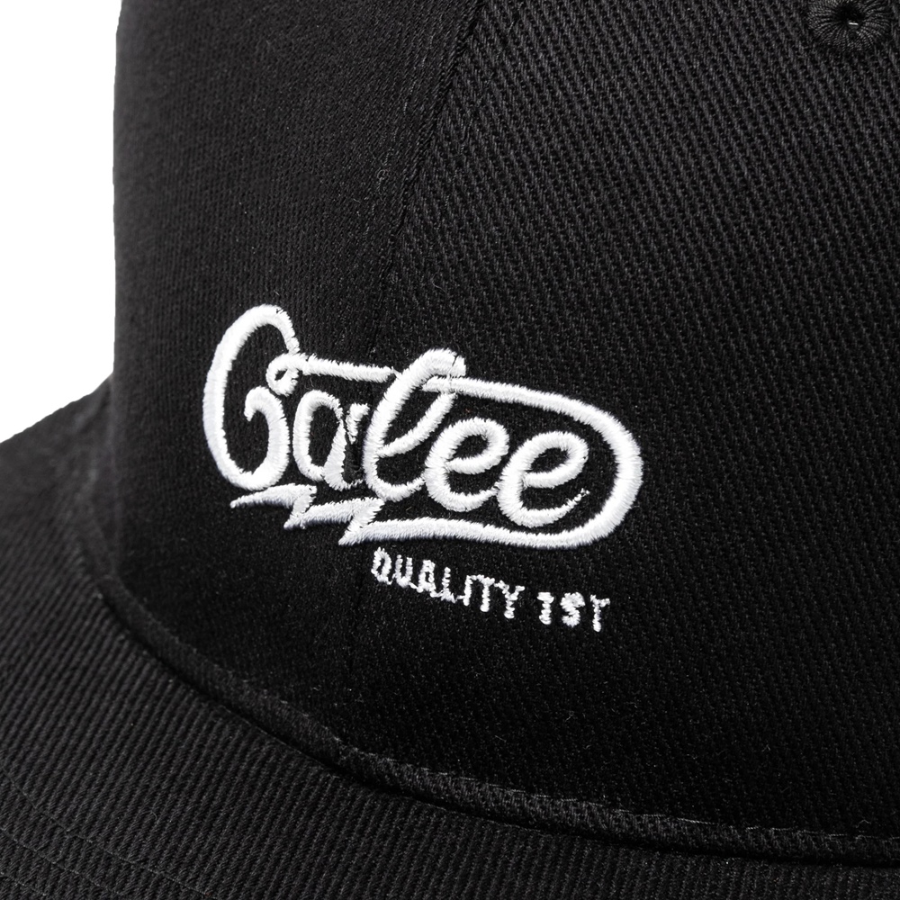 画像: CALEE/CALEE LOGO EMBROIDERY TWILL CAP（BLACK/WHITE）［ツイルキャップ-24春夏］