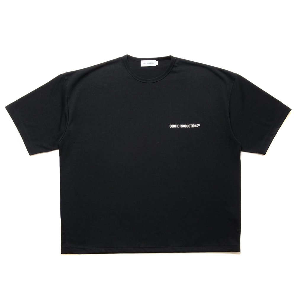 画像: COOTIE PRODUCTIONS/Dry Tech Jersey Oversized S/S Tee（Black）［ドライテックオーバーサイズT-24秋冬］