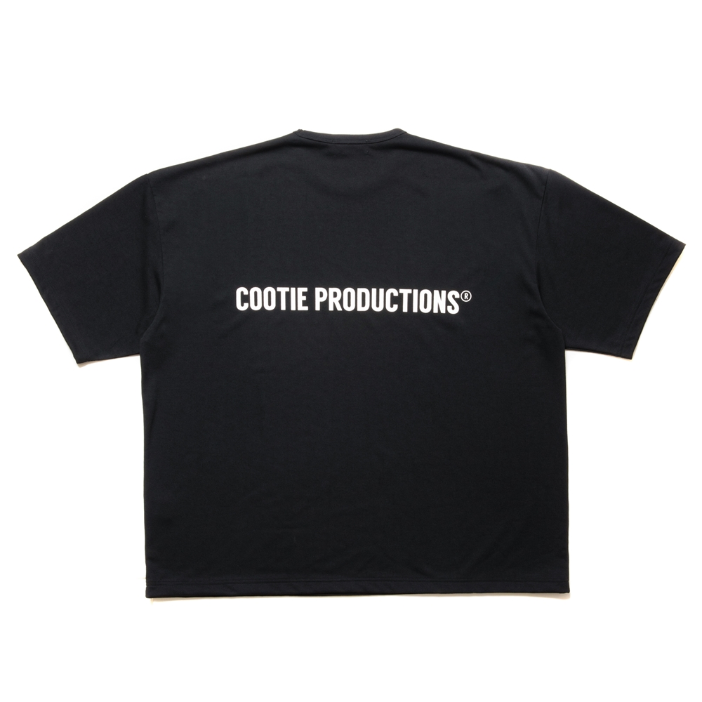 画像: COOTIE PRODUCTIONS/Dry Tech Jersey Oversized S/S Tee（Black）［ドライテックオーバーサイズT-24秋冬］