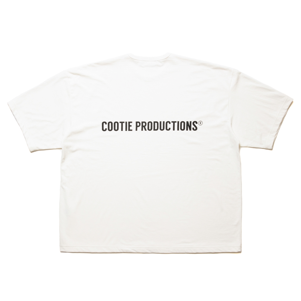 画像: COOTIE PRODUCTIONS/Dry Tech Jersey Oversized S/S Tee（White）［ドライテックオーバーサイズT-24秋冬］