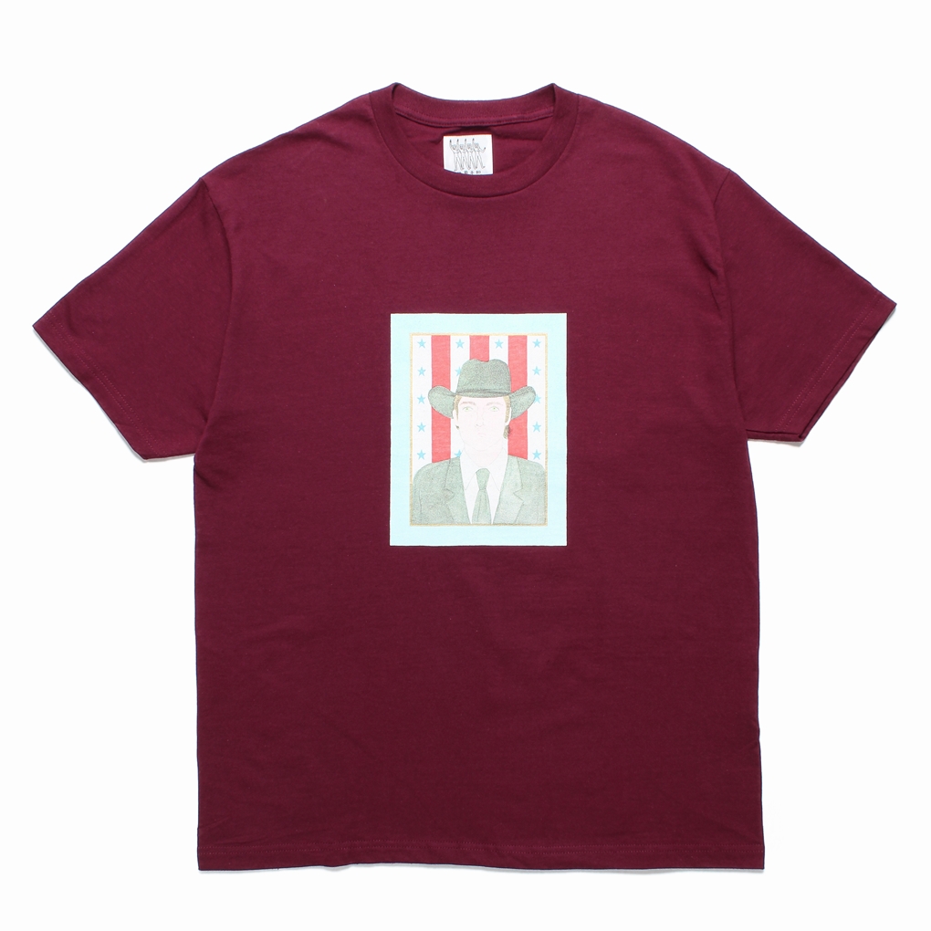 画像: WACKO MARIA/世界平和プロジェクト / T-SHIRT（BURGUNDY）［プリントT-24春夏］